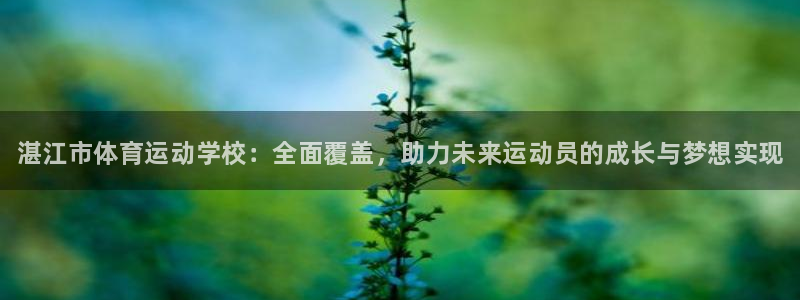 凯发官网下载平台注册要钱吗：湛江市体育运动学校：全面