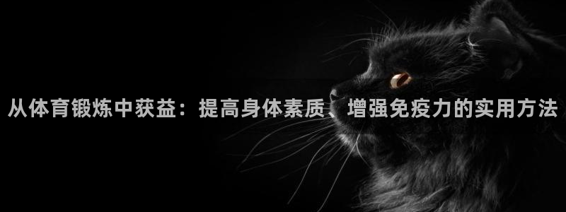 凯发官网下载平台是正规平台吗：从体育锻炼中获益：提高